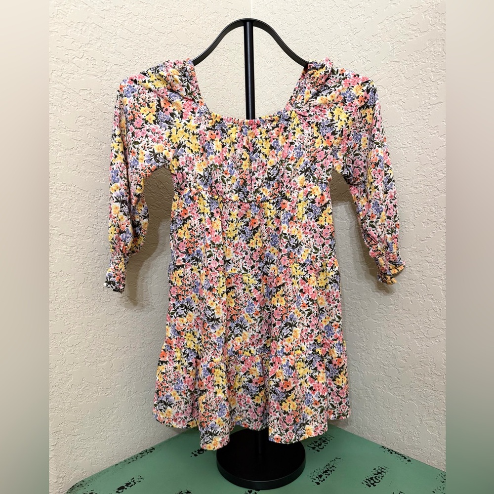 Girls 8 Medium Old Navy Girls Fit and Flare Floral Spring Summer Dress